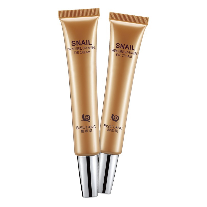 Bisutang Snail Essence Young Face Freezing Age Eye Cream Stay up Night Eye Cream Hydrating and Moisturizing Eye Skin Care Products