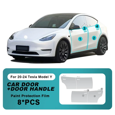 Car paint protective film Invisible Paint Protective Film - package-c-tesla-modely-2020-2024