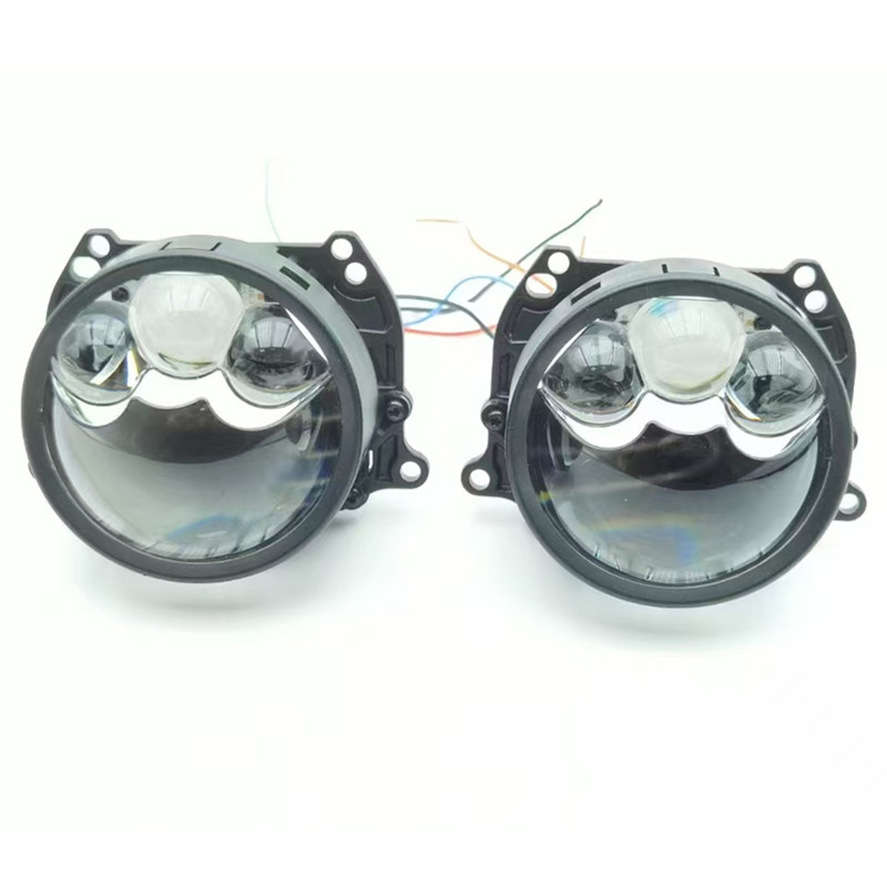 Nuevo X3 sin pérdidas tres vehículos directos LED lente de doble luz actualización sin pérdidas