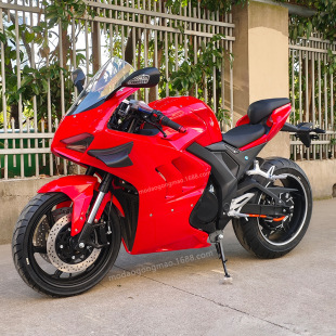 杜卡迪V4S款高速電摩電動二輪摩托成人72V摩托跨境出口源頭廠家