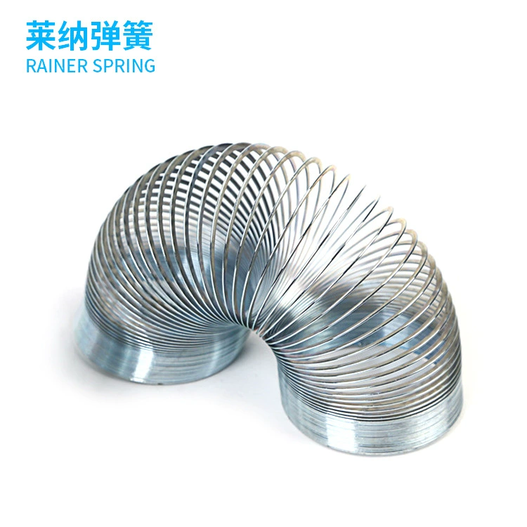 Поставка Slinky умный призрак весенний Мини Серебряный металлический Радужный круг мини металлический замечательный круг