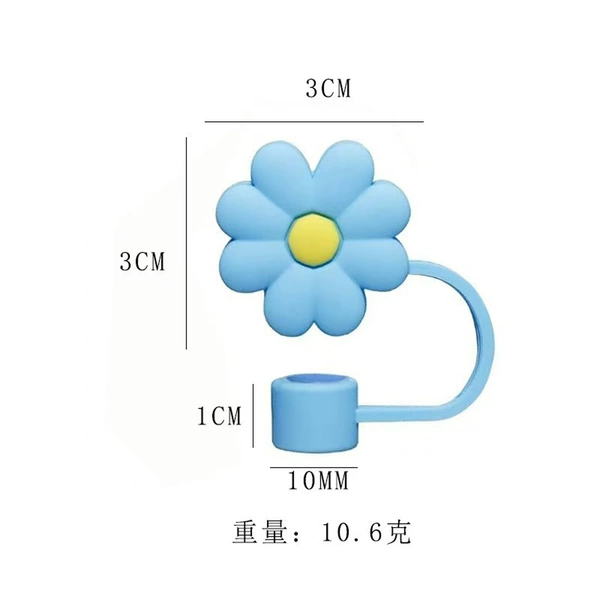 Chrysanthemum dust plug blue