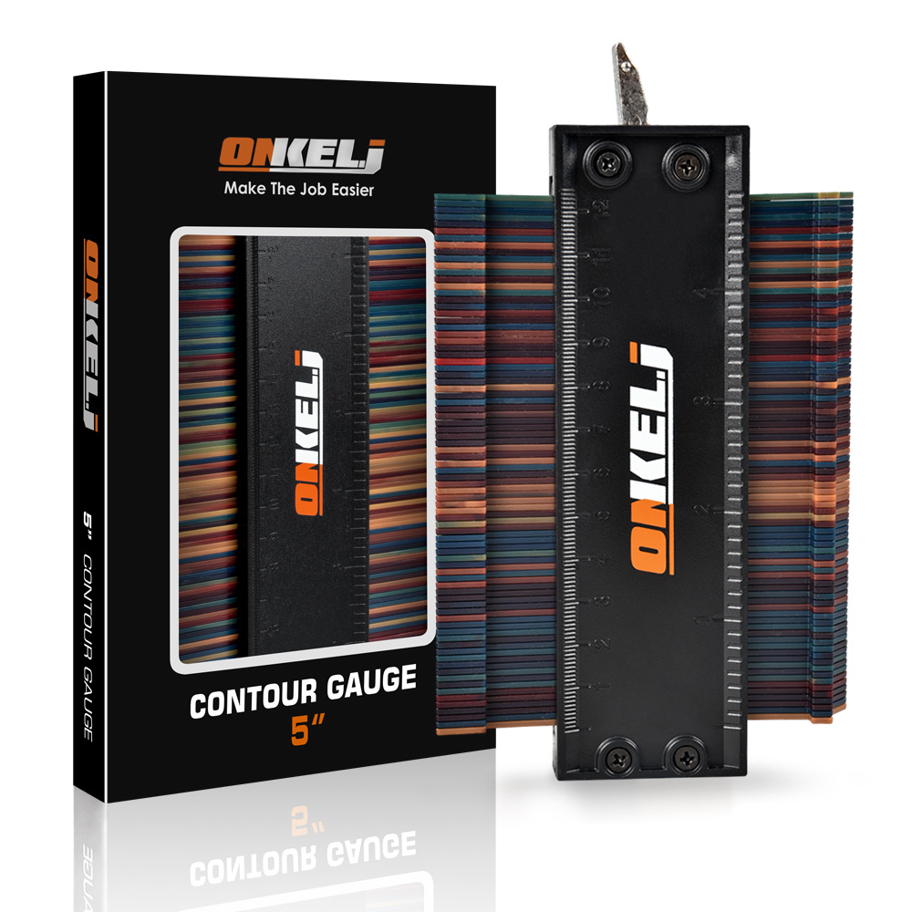 5寸七彩黑 轮廓尺-1000图1-3