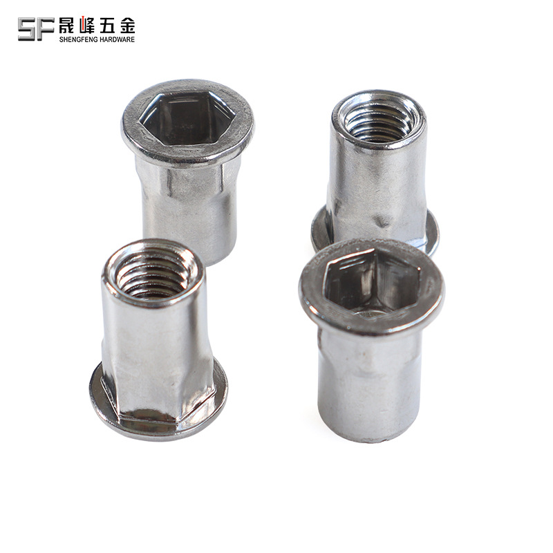 【现货供应】304不锈钢拉铆螺母，316不锈钢铆螺母,六角拉铆螺母