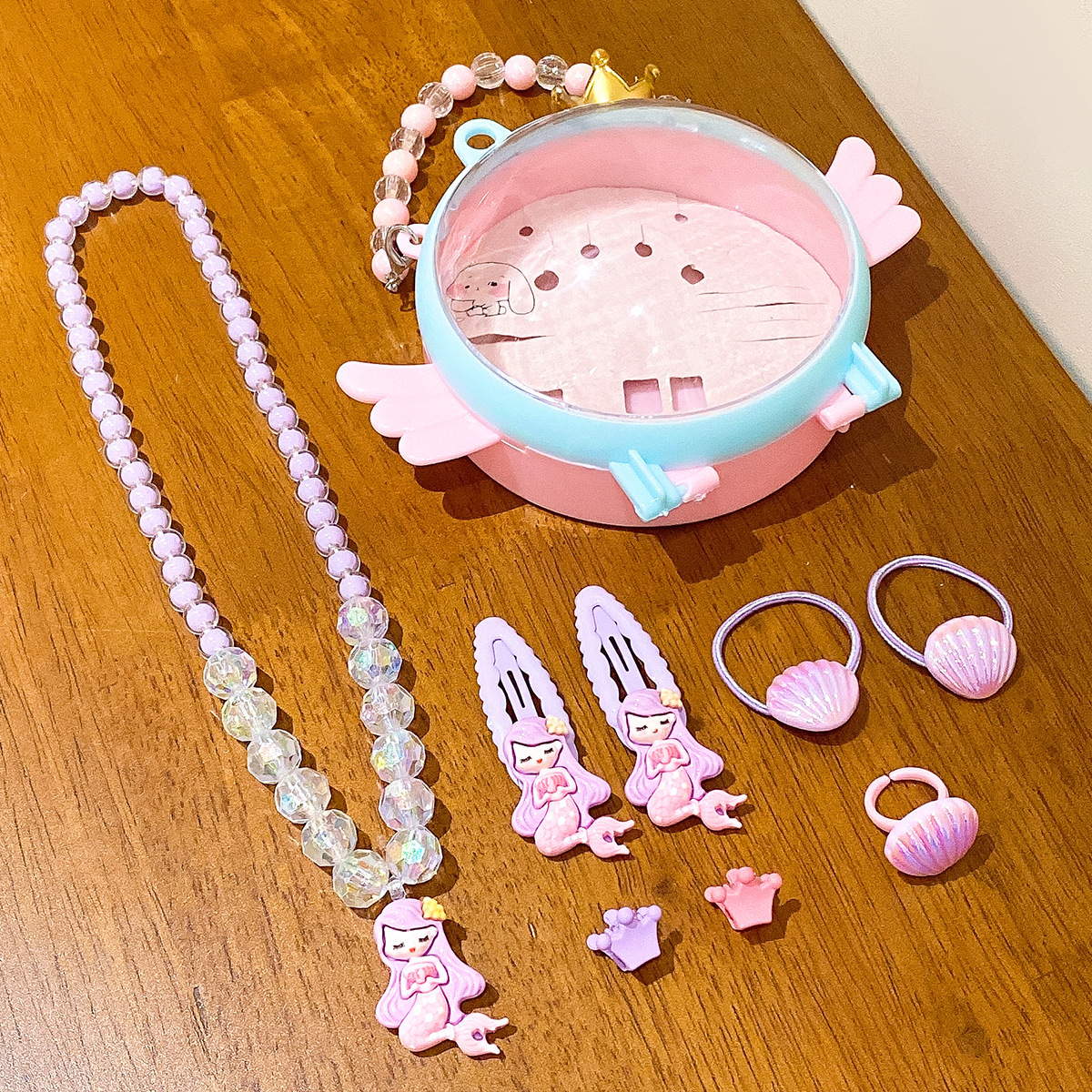 24 # 퍼플 머메이드 9 장 세트 [기프트 박스 등]