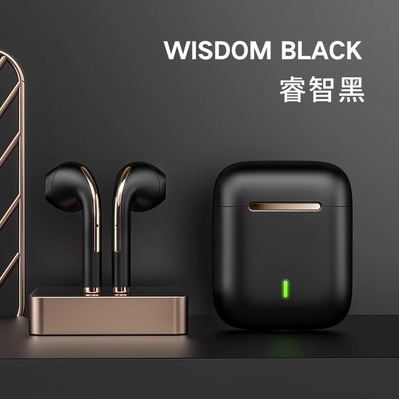 J18 auriculares Bluetooth inalámbrico auriculares Bluetooth reducción de ruido modelo privado TW en la oreja auriculares deportes auriculares inalámbricos Bluetooth