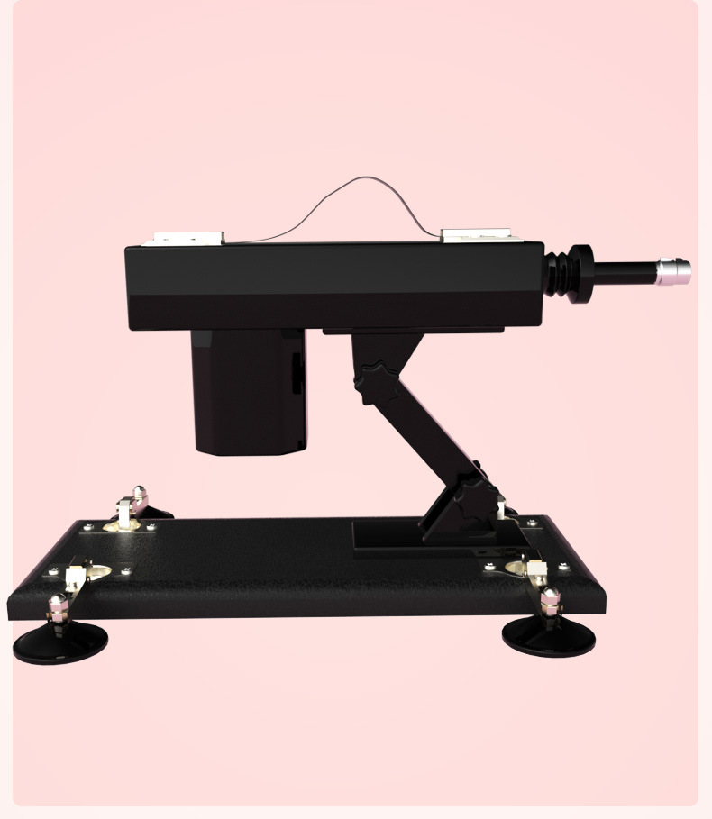 Jiuai Automatic Telescopic Female Masturbation Device, TPE, Black — detail image 11