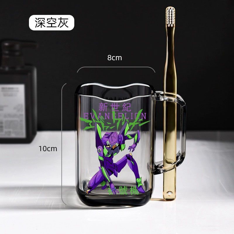 Evangelista dibujos animados cepillo de dientes tazas de enjuague encantador tazas de lavado casero de plástico bebé niño tanque de dientes para niños