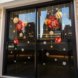 墙贴;圣诞装饰品;玻璃贴