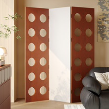中式木质屏风实木雕刻隔断餐厅遮挡装饰背景墙可移动入户装饰折屏