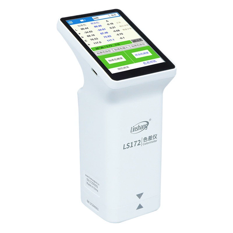 Колориметр Linshang LS172B: высокоточный измеритель цветового различия для спектроскопии пластика, красок и текстиля, точный прибор для измерения цветовых отклонений