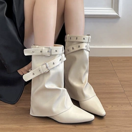 女式时装单鞋;女式皮靴;乐福鞋