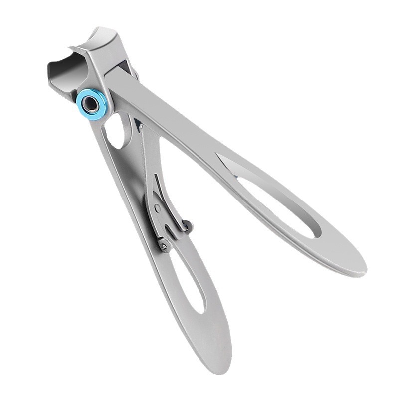 Regalo pedicura gran manicuras de acero inoxidable gran cortadora de uñas de piel muerta única abertura