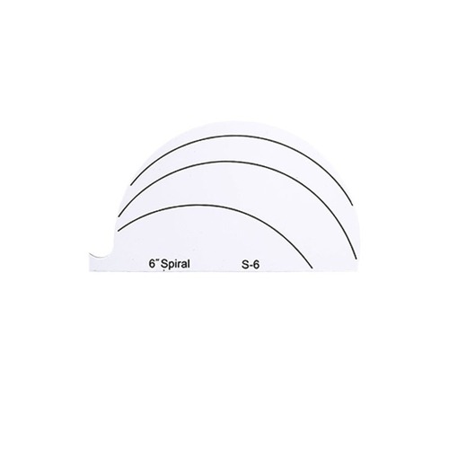 6-Piece Asymmetric Sewing Patchwork Ruler Acrylic DIY Sewing Template Patchwork Tool