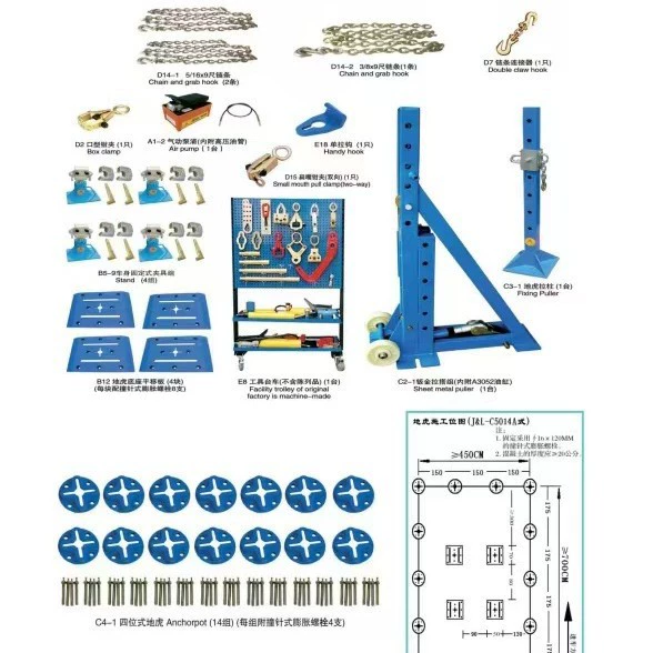 Foshan Jinli Badao рамного типа автомобильного листового металла Badao тяговая башня основная тяговая башня вспомогательная башня.