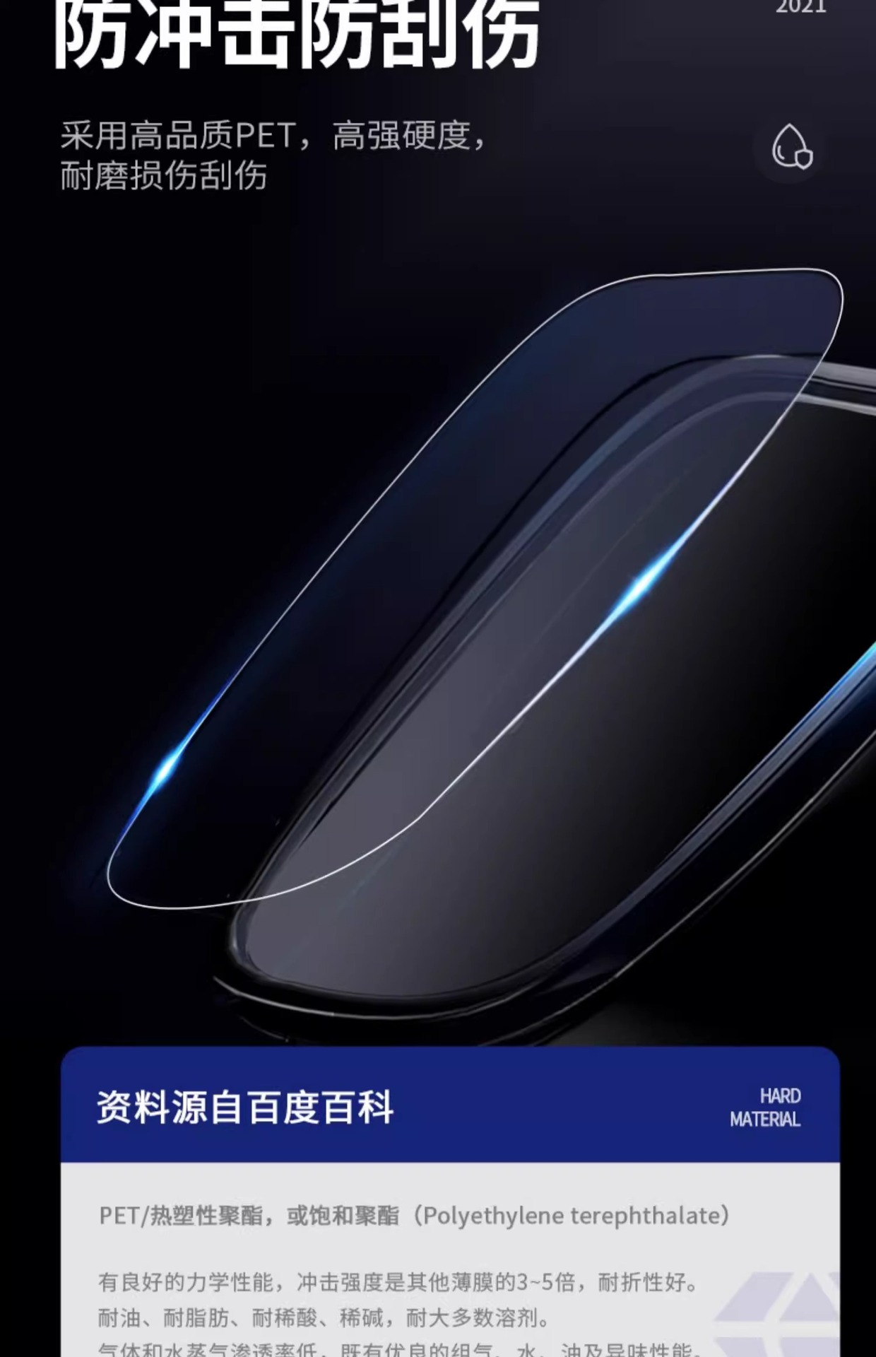 Rearview mirror rainproof film glass car waterproof rainproof film car side window reflective rainy day artifact