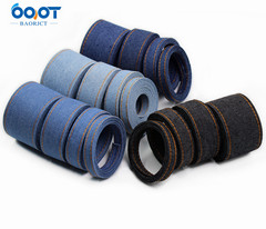 UG73 pressed cloth strip webbing double-sided denim ribbon hair accessories bow pet collar material accessories DIY hand