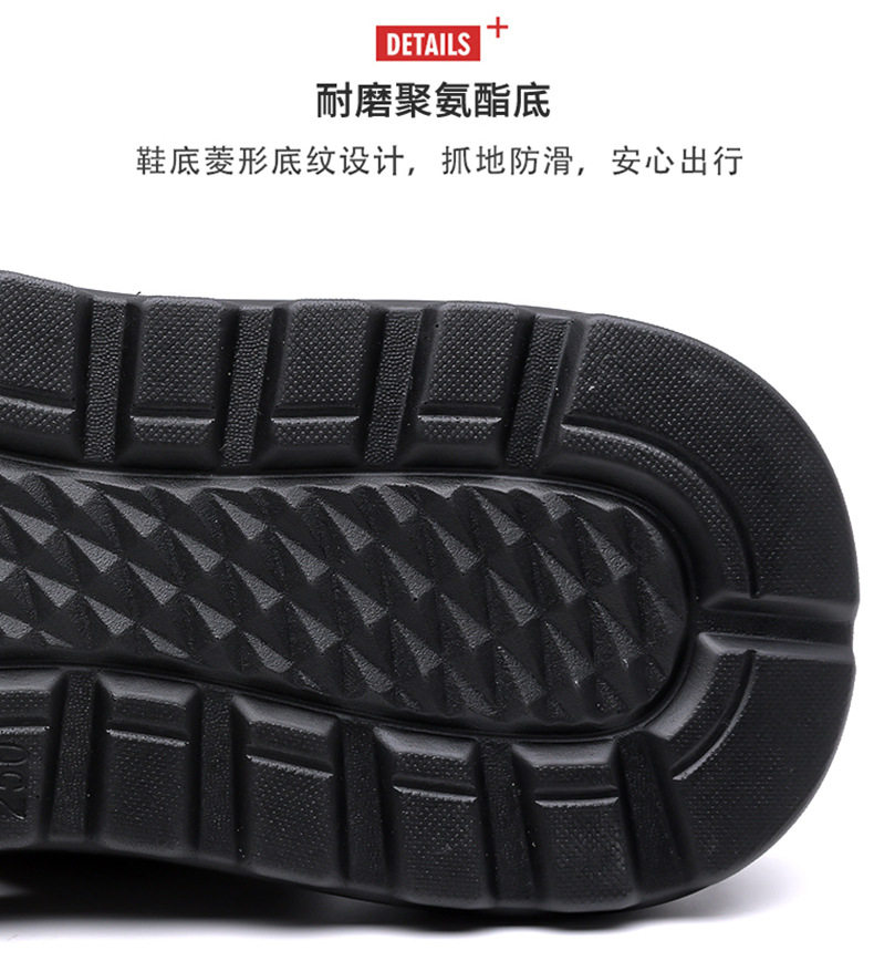 Dép sandal nam quai ngang hở ngón đế dày thời trang, dép đi biển đa năng chống trượt cỡ lớn — C6889 Màu nâu, C6889 màu đen chi tiết 13