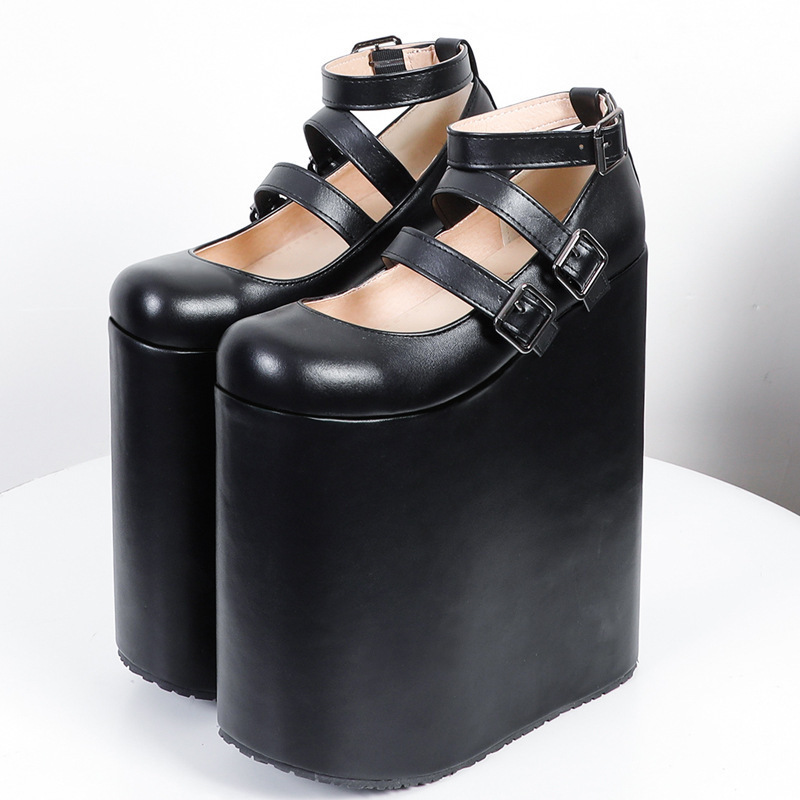 2025 Cross-Border Thick-Soled Platform Shoes for Women, Large Sizes 40-46, Wedge Heels, Unique Chengdu Shoes 2025 Cross-Border Thick-Soled Platform Shoes for Women, Large Sizes 40-46, Wedge Heels, Unique Chengdu Shoes