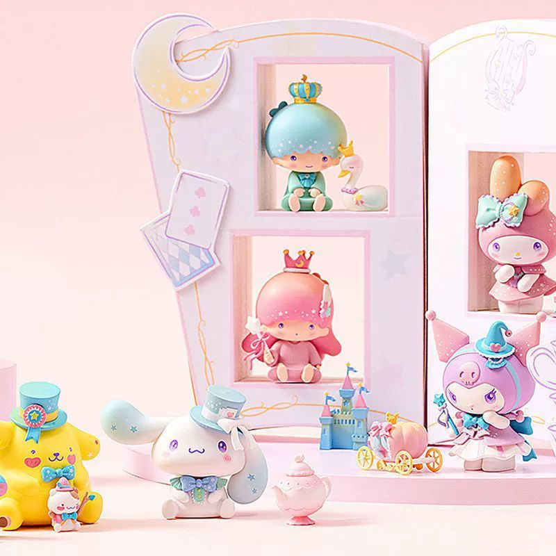 Супермилый Mileti Sanrio Fantasy Series Blind Blind Hands Curomi Jade Cinnamon Cute Cake Cake Desktop Swatings