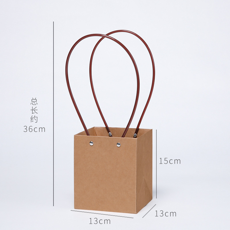 정사각형 대형 소가죽 컬러 핸드백