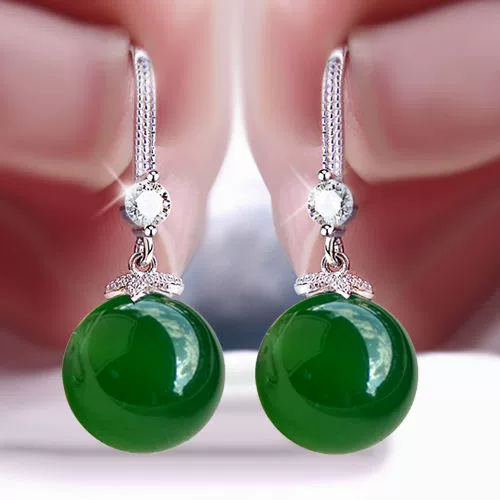 Long earrings from pearl, brand oolong tea Da Hong Pao for bride, simple and elegant design