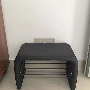 Light Luxury and High-End Shoe-Changing Stool at the Door, Home Wearable Shoe Stool, Shoe Cabinet, Integrated Entry Bedroom Long Bench at the End of the Bed