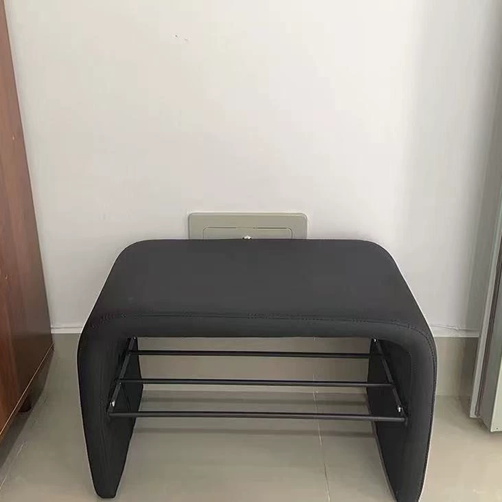 Легкий роскошный и высококачественный табурет для смены обуви у двери, домашний табурет для обуви, шкаф для обуви, встроенная длинная скамейка для спальни у входа в конце кровати.