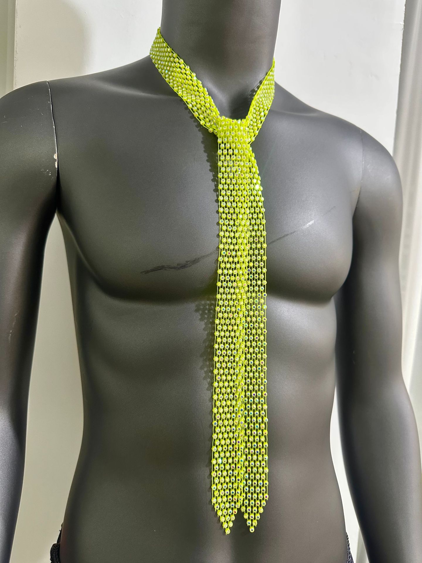 형광 그린 AB 컬러 다이아몬드