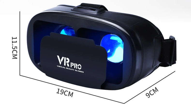 VR очки (VR Pro) 120° широкий угол, совместимы с телефонами 5–7 дюймов, защита от синего света
