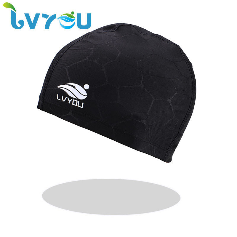 Sombrero de nadador verde, sombrero de nadador de spandex, sombrero de nadador de cabello largo, sombrero de nadador de aguas termales, sombrero de nadador para adultos, unisex, piscina, comercio exterior