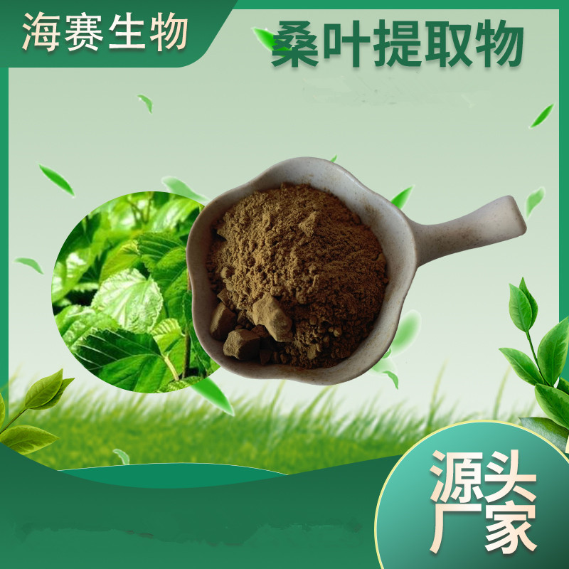 SD干燥浸膏粉桑叶粉易溶无渣固体饮料用桑叶提取物DNJ提取物