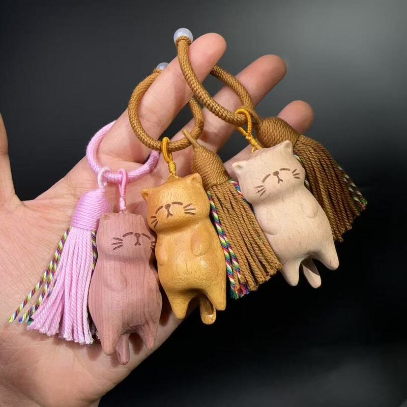 新しい DIY 猫クリエイティブ車のキーホルダーペンダント男性と女性のカップルかわいいペンダントバッグペンダントペンダント|undefined