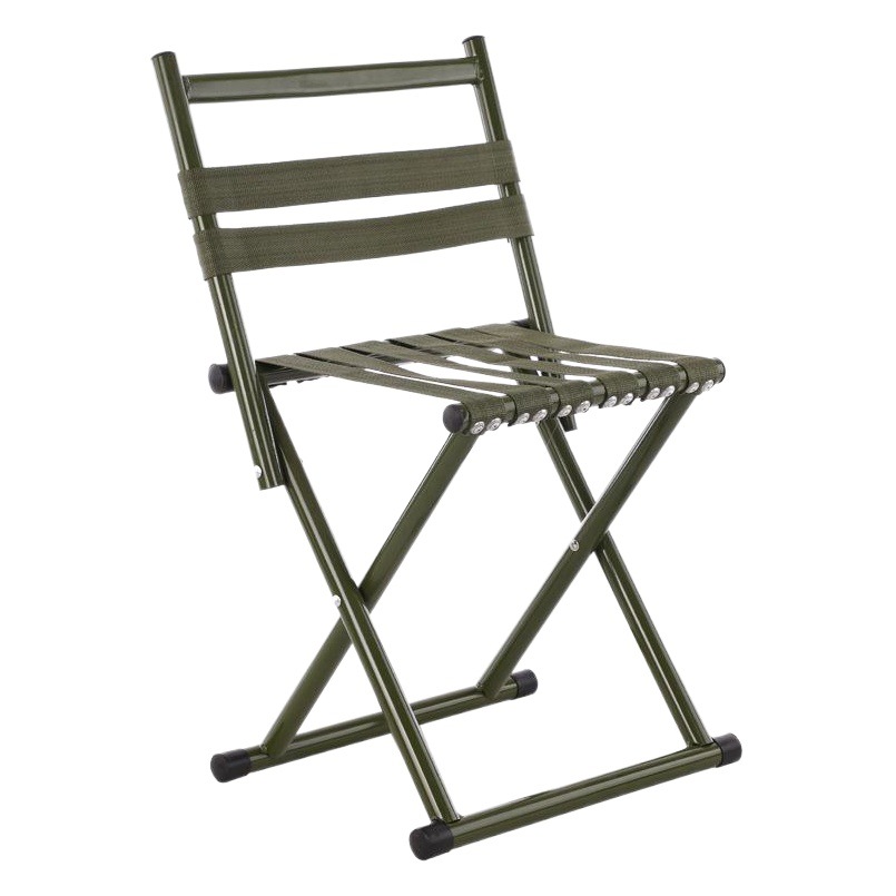Mazar Folding Stool Folding Chair Outdoor Adult Stool Household Fishing Stool Train Children's Stall Backrest Chair