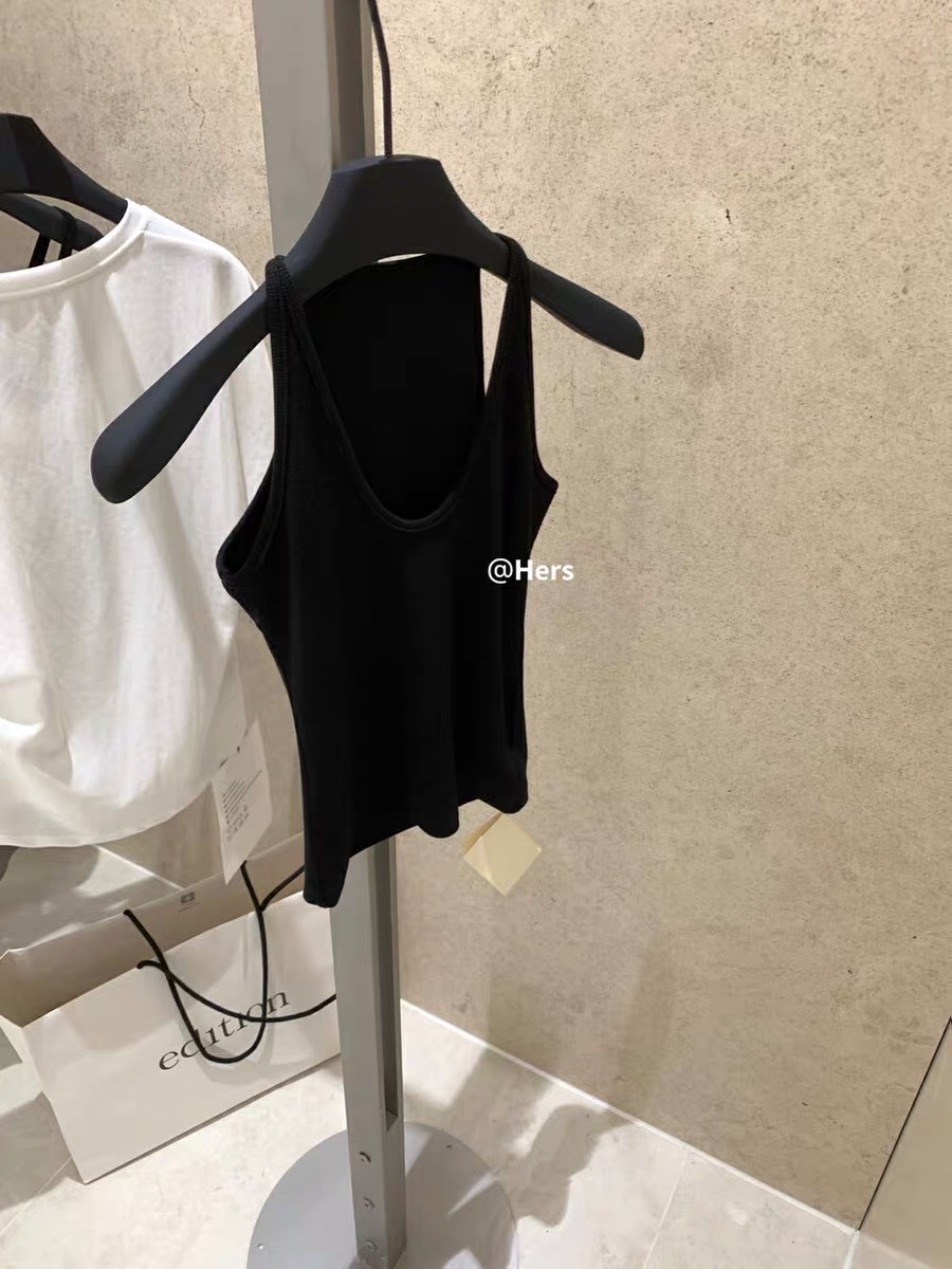 Finnafu [con pecho] chaleco de cuello sexy, chaleco para mujeres cómodas para cubrir el pecho, chaleco de algodón de hilo para mujeres