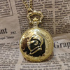 Golden commemorative retro pocket watch, wholesale, Birthday gift