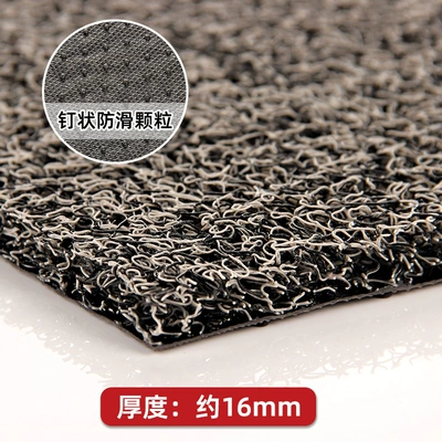 mat plastic carpet thickened, Avtomobil döşəmə paspasları - black-gray-16-4060cm