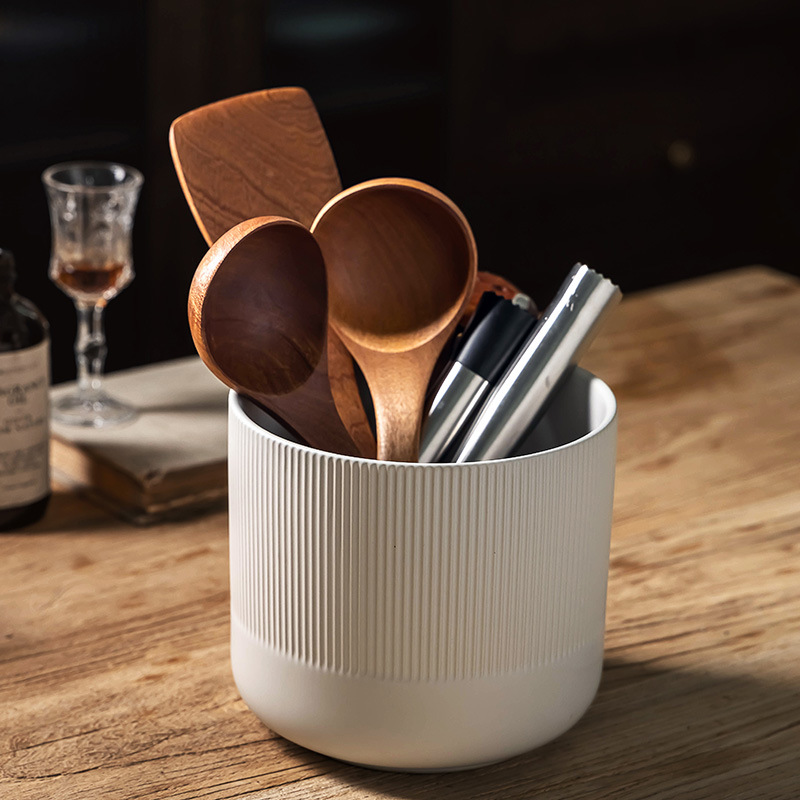 Latas de almacenamiento minimalistas, jarrones de cerámica de estilo retro, cocina para el hogar, sala de estar, decoración de entrada, decoración de dormitorio, casa de familia