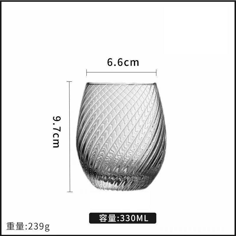 Taza de agua huevo rayado taza de leche nube taza de jugo taza de whisky taza de vino de vino flotante taza de bebida Wayne