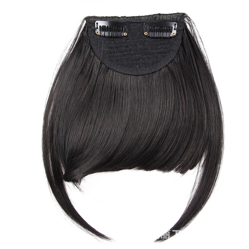 50g Weight clip in hair extension Wig & Hair Extension Type Wigs Wig Accessories Straight Hair Wig Hairstyle high temperature wire Hair Material Bangs Bangs Types Casual, Holiday, Home Occasion Women's Gender Simple Style Style In Stock Direct Sale European And American Style Wig Bangs For Women Air Bangs Sideburns Full Bangs With Hair Clip Double Sideburns Synthetic Bangs Straight Hair
