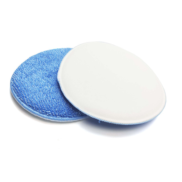 超極細繊維粘着式スポンジ丸型タオル、毛足のあるクリーニングタオル、研磨・ワックスがけ、掃除機用タオル、車用洗車タオル