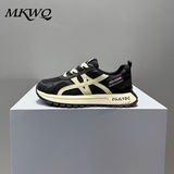 Летние туфли, универсальная дышащая трендовая высокая низкая повседневная обувь на платформе