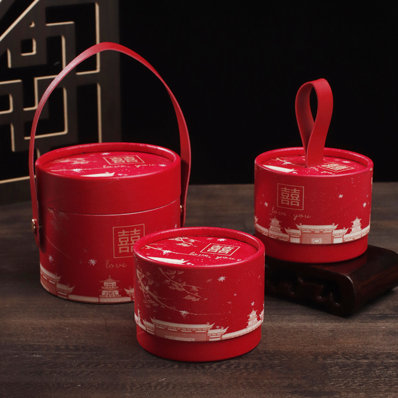 Caja de dulces de boda sin plegables, caja de regalo de boda, embalaje de dulces de mesa, paquete de cigarrillos portátil, caja vacía para bebés