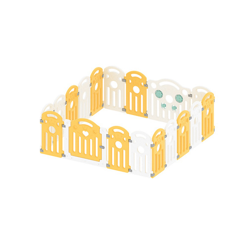 Baby fence children's play room round protective fence baby home crawling mat bed and floor dual-use toys