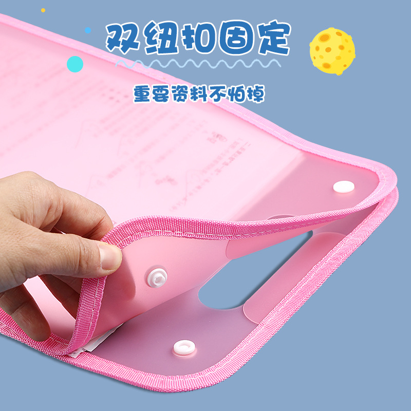 A4 bolsa de órgano vertical, carpeta portátil, bolsa de almacenamiento de papel de prueba de gran capacidad de múltiples capas para estudiantes, papeles de alto valor