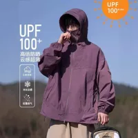 UPF100 + горная уличная солнцезащитная одежда для мужчин летом, тонкая дышащая быстросохнущая солнцезащитная одежда, спортивная женская одежда из ледяного шелка