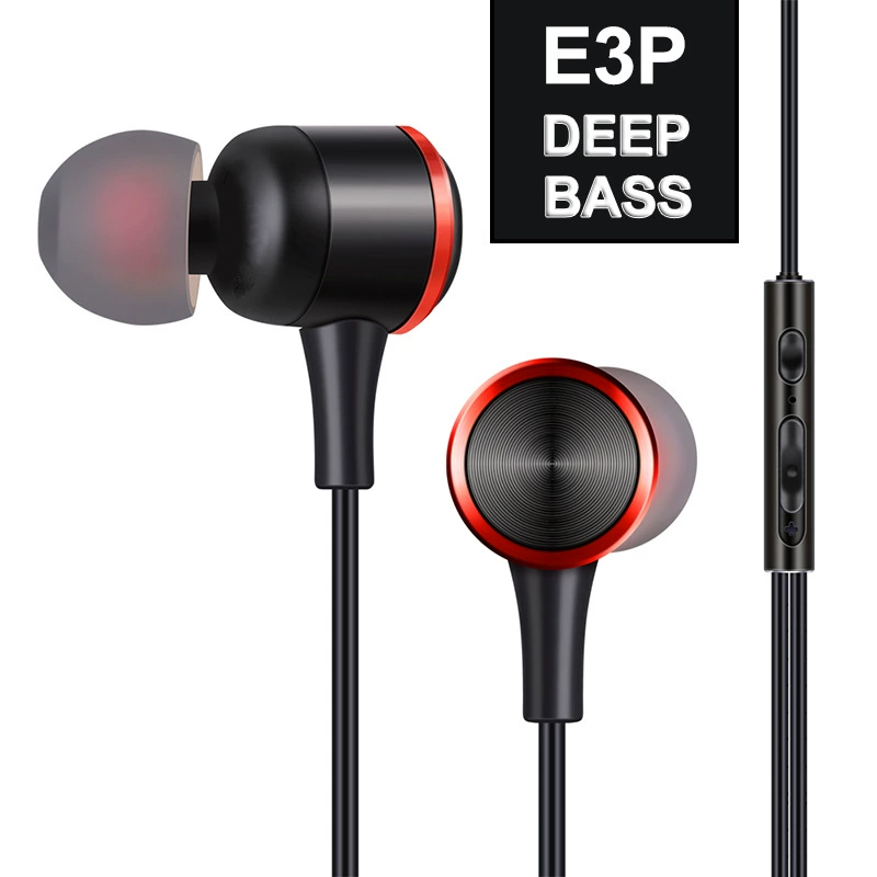 Headphones, mobile phone, earplugs, wire control, Amazon