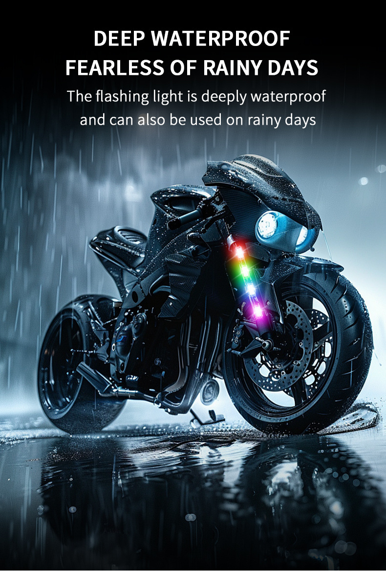 M6S large-capacity car, motorcycle, electric vehicle, aircraft light, modified drone flash light, outdoor warning light