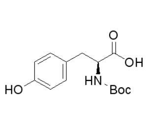 Boc-L-酪氨酸 ;BOD-L-酪氨酸 Cas号: 3978-80-1