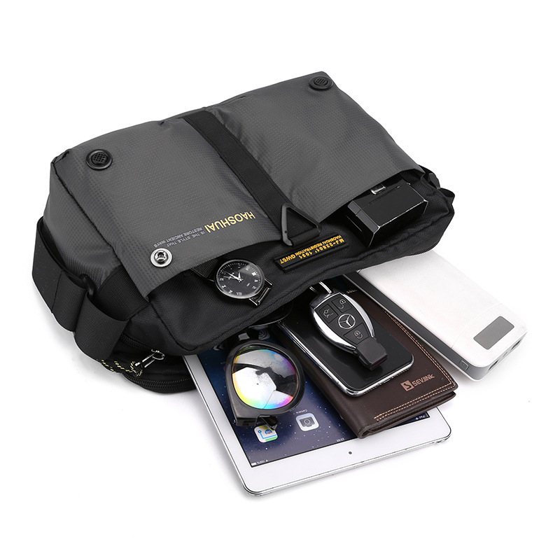 Bolso de mensajero transfronterizo de los nuevos hombres bolsa de hombro de los deportes al aire libre bolso de los hombres ocasionales de la moda simple Maletín de negocios